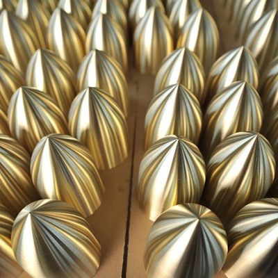 High‑precision copper transmitter shell for UAV applications, manufactured by metal spinning with a 2mm wall thickness and Ø182×H320 dimensions. Finished with a polished surface for enhanced appearance and corrosion resistance, offering excellent strength