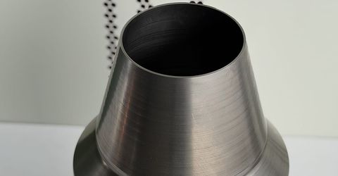 Aerospace Engine Housing with Precision Spinning and Welding.