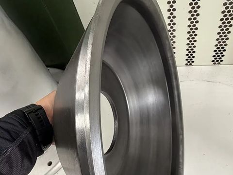 Q355B high-strength steel heavy-duty rear hub disc for mining machinery with precision stamped forming.