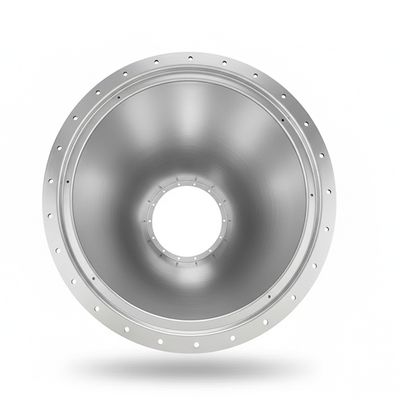 Small aluminum lampshade manufactured by high‑efficiency mass‑production metal spinning. Features excellent surface finishing, high reflectivity, and consistent forming quality—ideal for lighting applications requiring precision and visual performance